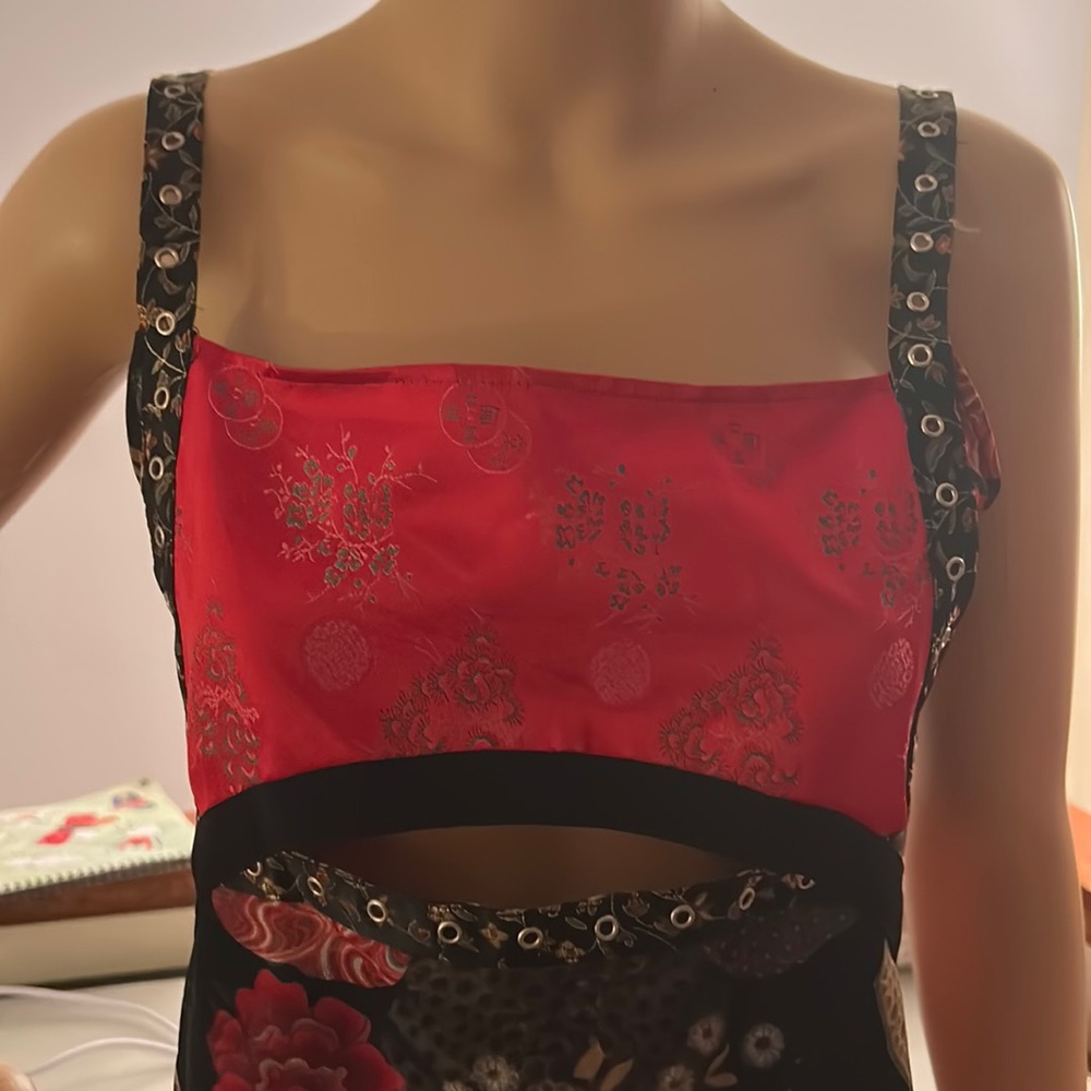 ANAC Artsy Shirt with Cutout size M